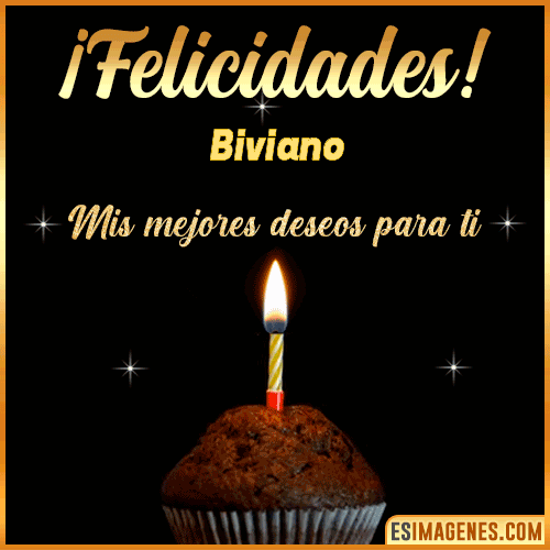 Gif de Felicidades  Biviano