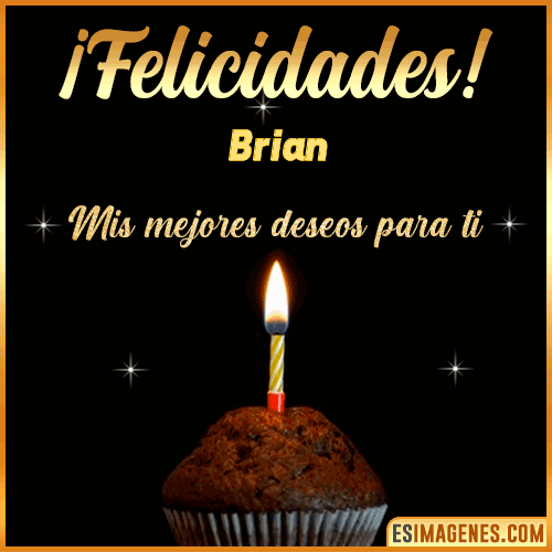 Gif de Felicidades  Brian