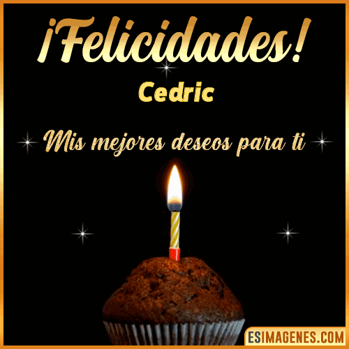 Gif de Felicidades  Cedric