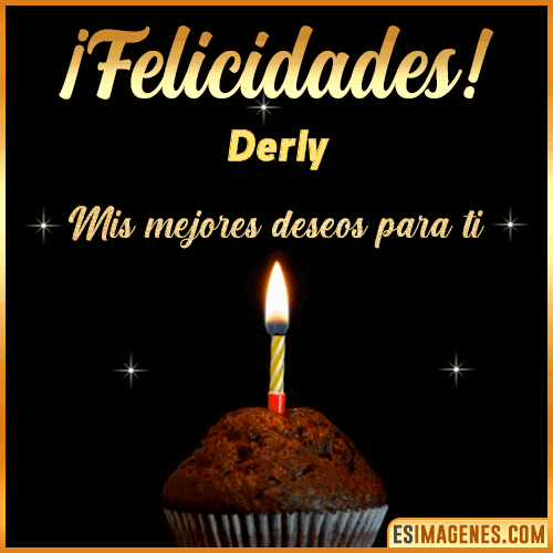 Gif de Felicidades  Derly