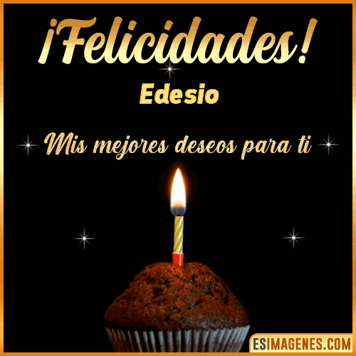 Gif de Felicidades  Edesio