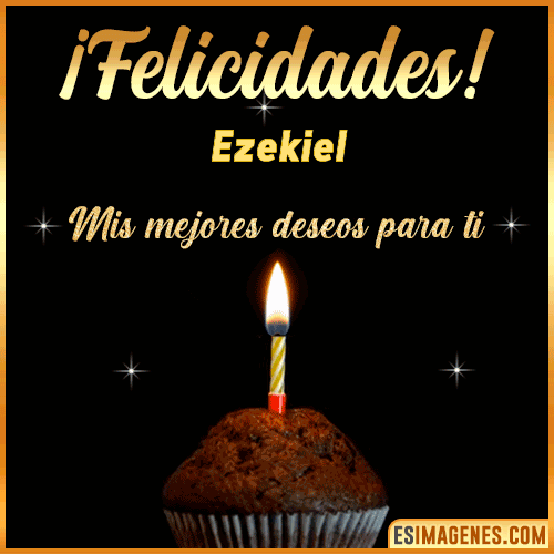 Gif de Felicidades  Ezekiel
