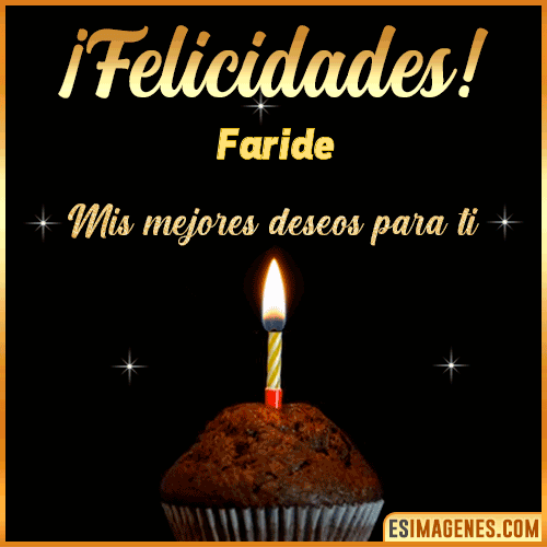 Gif de Felicidades  Faride