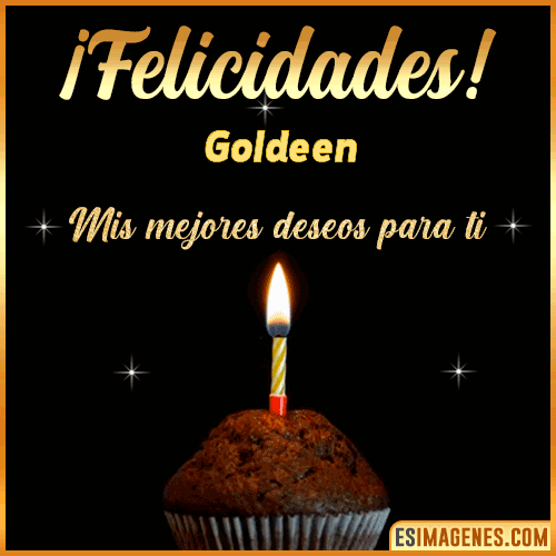 Gif de Felicidades  Goldeen