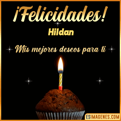 Gif de Felicidades  Hildan