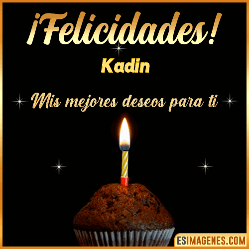 Gif de Felicidades  Kadin