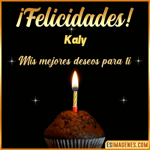 Gif de Felicidades  Kaly