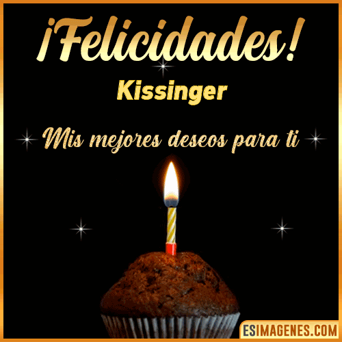 Gif de Felicidades  Kissinger