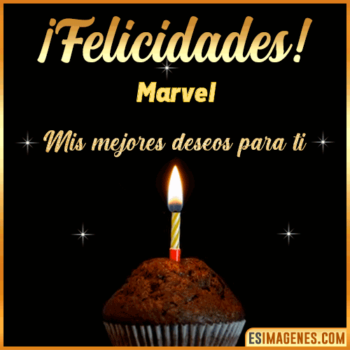 Gif de Felicidades  Marvel