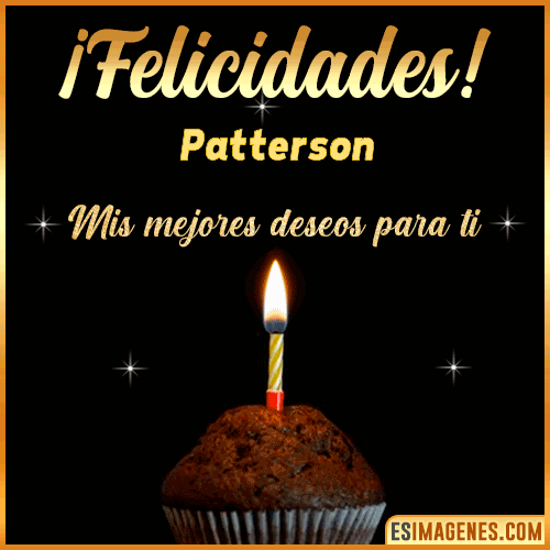 Gif de Felicidades  Patterson