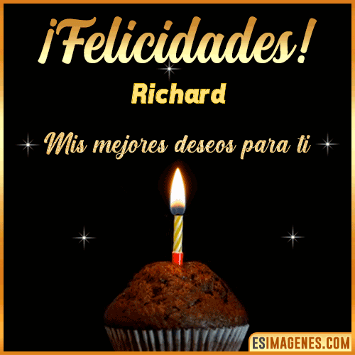 Gif de Felicidades  Richard