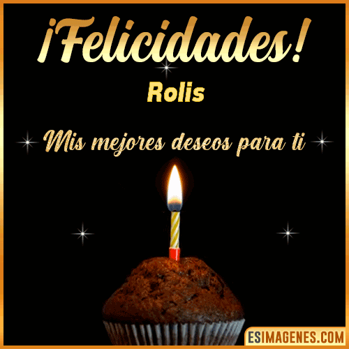 Gif de Felicidades  Rolis