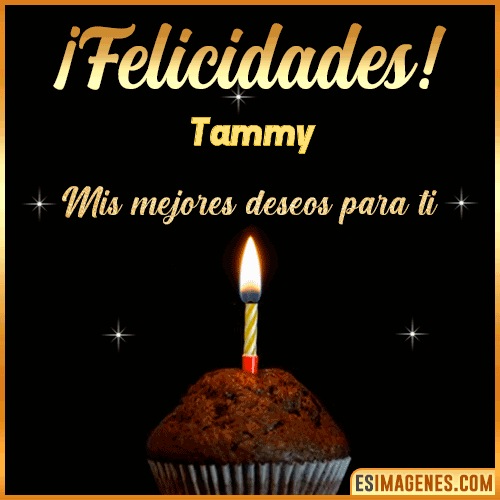 Gif de Felicidades  Tammy
