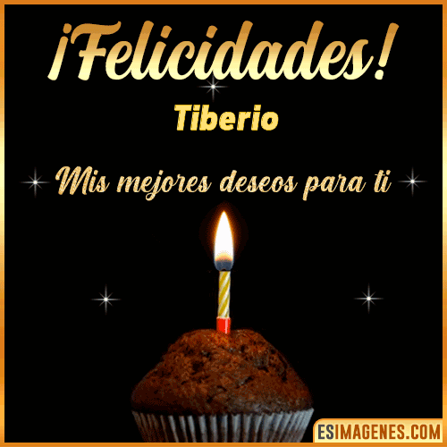 Gif de Felicidades  Tiberio