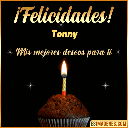 Gif de Felicidades  Tonny