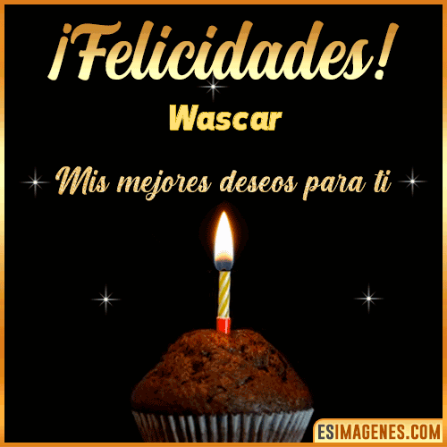 Gif de Felicidades  Wascar