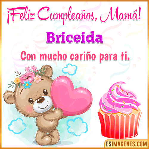Gif de cumpleaños para mamá  Briceida