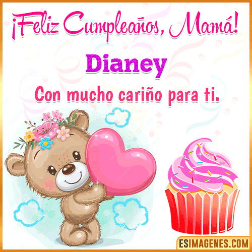 Gif de cumpleaños para mamá  Dianey