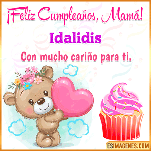 Gif de cumpleaños para mamá  Idalidis