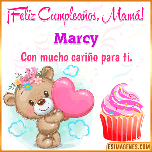Gif de cumpleaños para mamá  Marcy