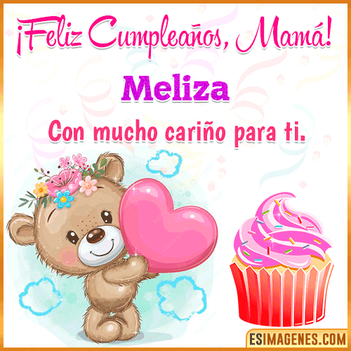 Gif de cumpleaños para mamá  Meliza