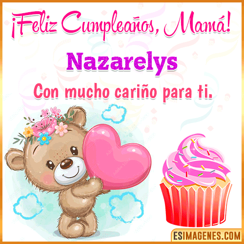 Gif de cumpleaños para mamá  Nazarelys