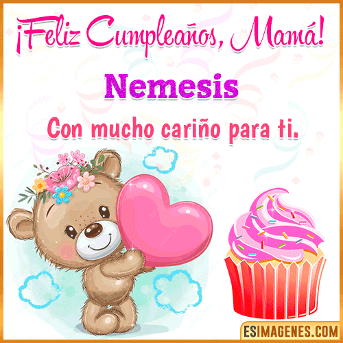 Gif de cumpleaños para mamá  Nemesis