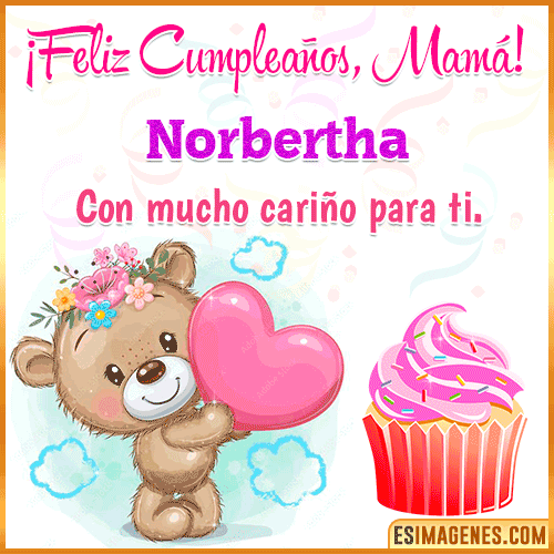 Gif de cumpleaños para mamá  Norbertha