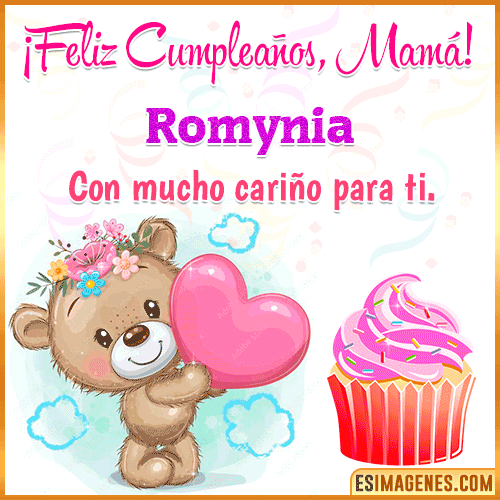 Gif de cumpleaños para mamá  Romynia