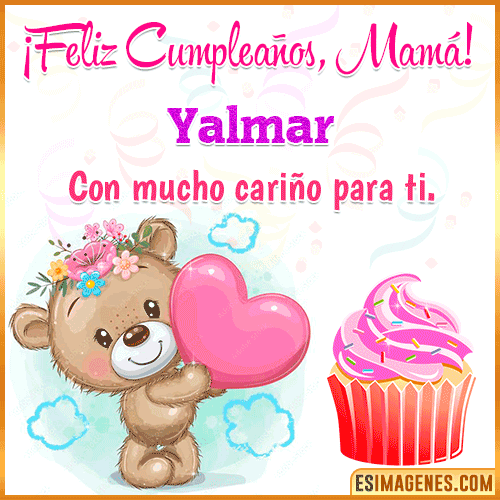Gif de cumpleaños para mamá  Yalmar
