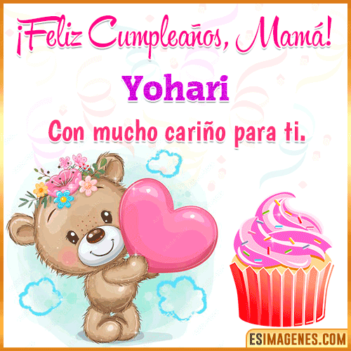 Gif de cumpleaños para mamá  Yohari