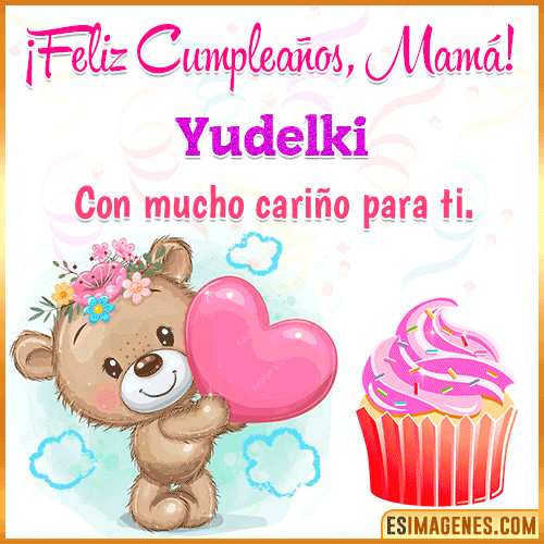 Gif de cumpleaños para mamá  Yudelki