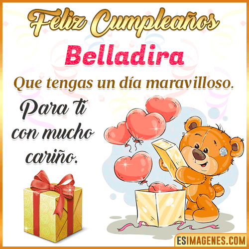 Gif para desear feliz cumpleaños  Belladira