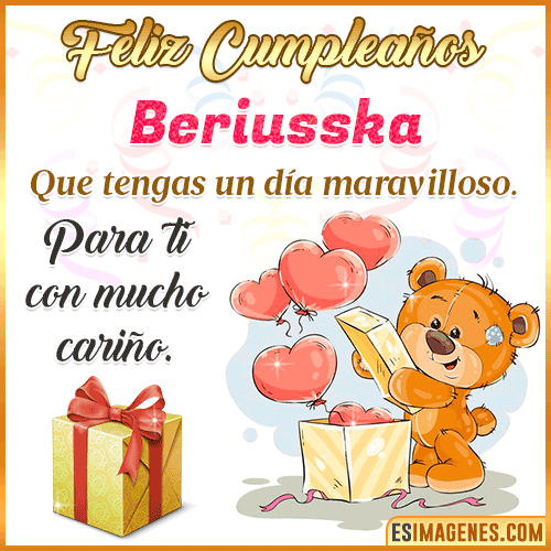 Gif para desear feliz cumpleaños  Beriusska