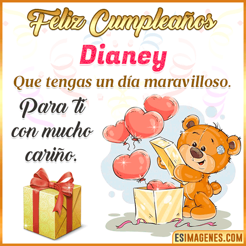Gif para desear feliz cumpleaños  Dianey