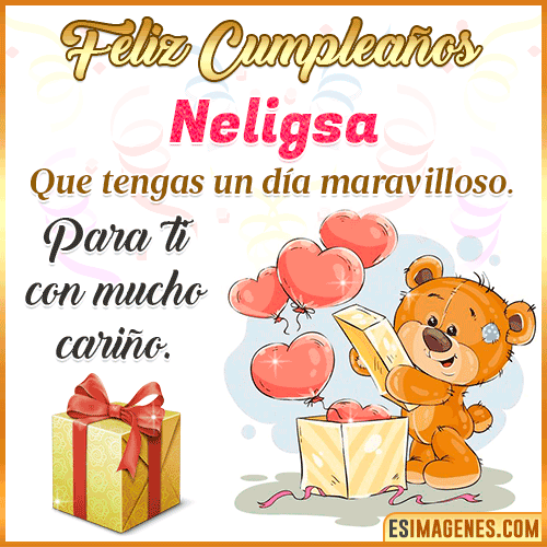 Gif para desear feliz cumpleaños  Neligsa
