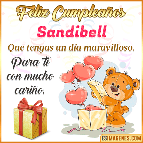Gif para desear feliz cumpleaños  Sandibell