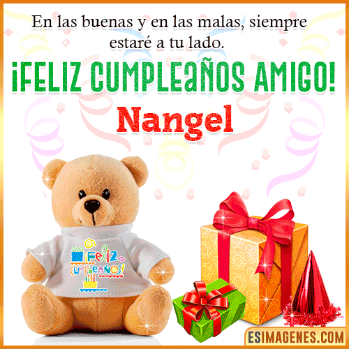 Imagen de Feliz Cumpleaños Amigo  Nangel