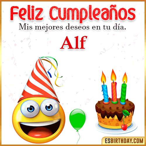 Imagen Feliz Cumpleaños  Alf