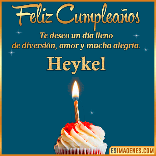 Tarjeta de Feliz Cumpleaños  Heykel