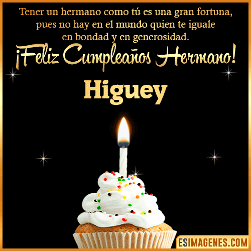 Te deseo feliz cumpleaños hermano  Higuey