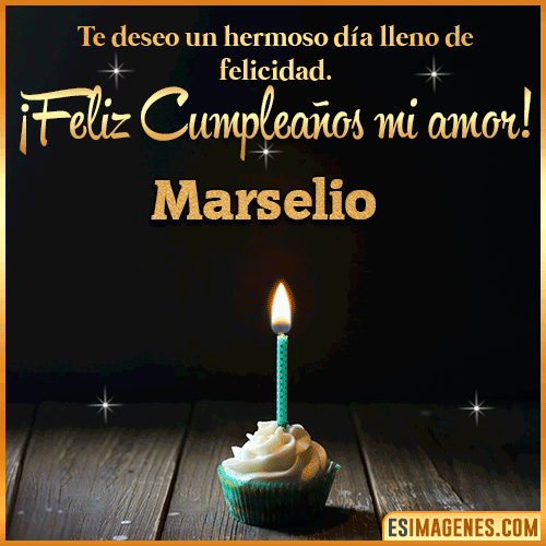 Te deseo feliz cumpleaños mi amor  Marselio