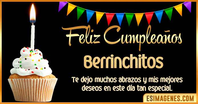 Feliz Cumpleaños Berrinchitos