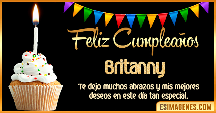 Feliz Cumpleaños Britanny