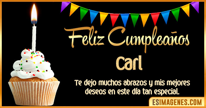 Feliz Cumpleaños Carl