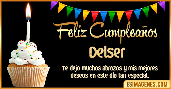 Feliz Cumpleaños Delser