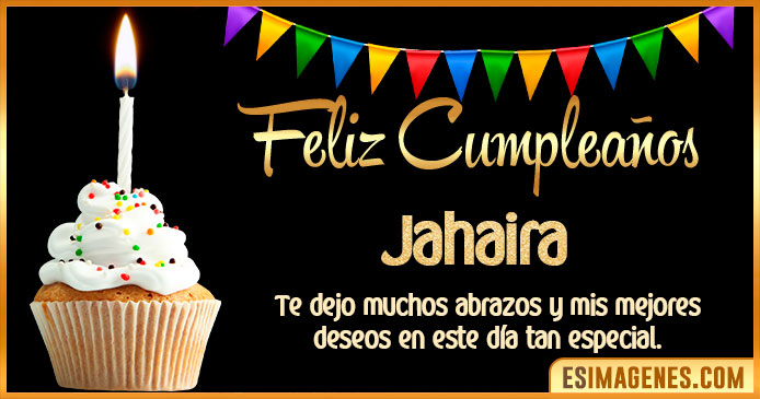 Feliz Cumpleaños Jahaira