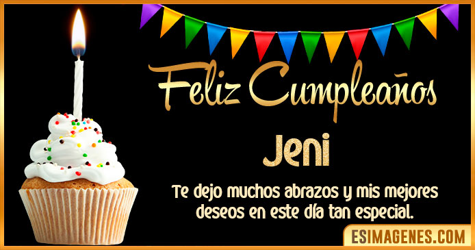 Feliz Cumpleaños Jeni
