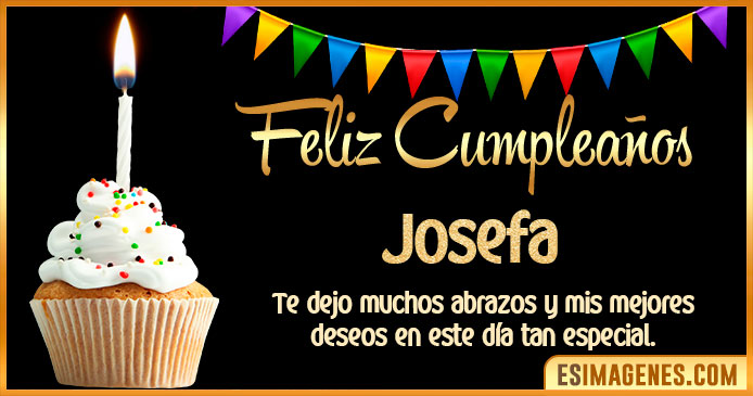 Feliz Cumpleaños Josefa