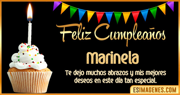 Feliz Cumpleaños Marinela